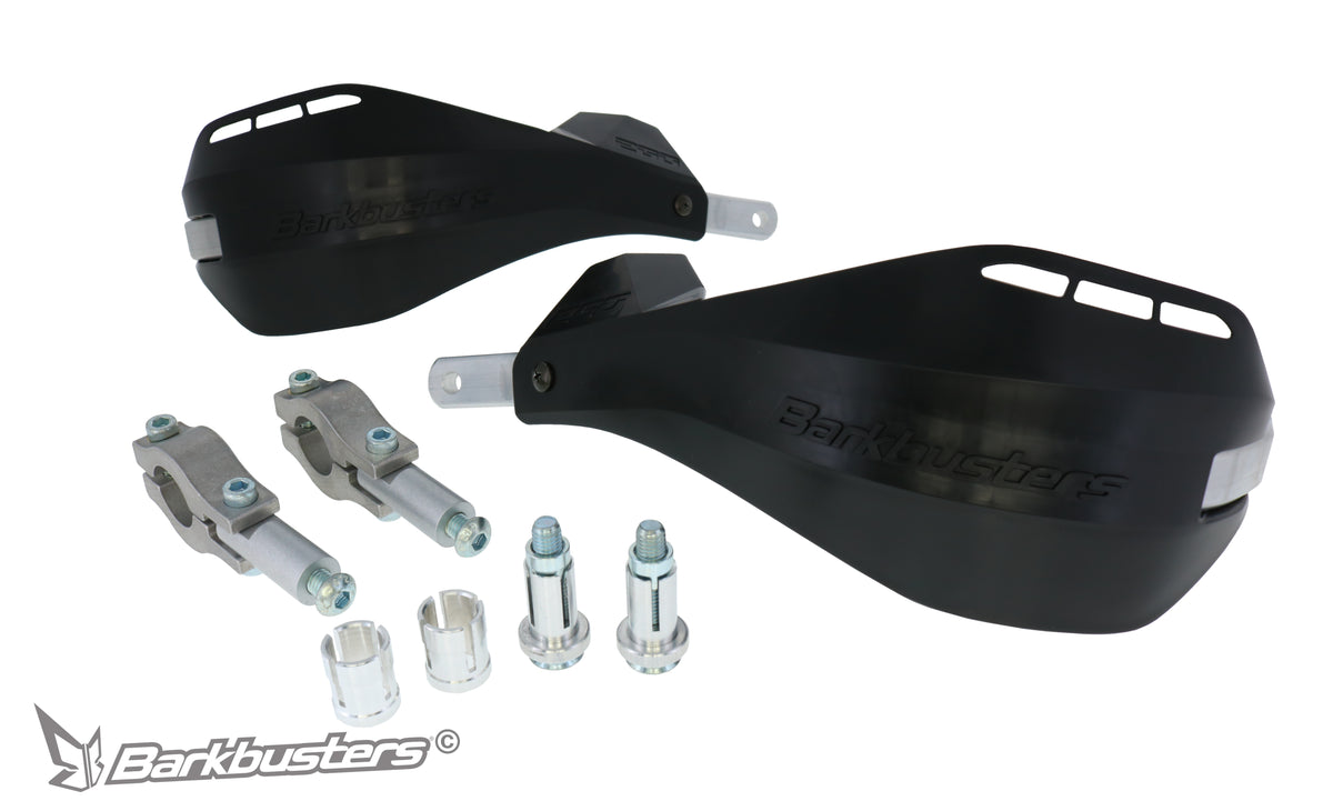 BLACK ON BLACK EGO MINI HANDGUARD (STRAIGHT 22MM)