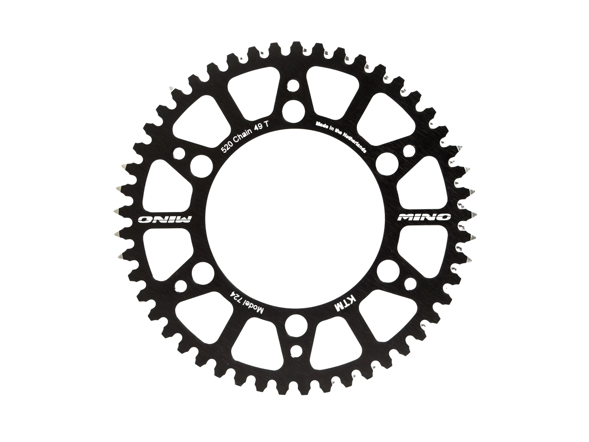 Mino 50T Suzuki Rm-Rmz Black Alloy Rear Sprocket