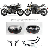 S48 Astra Black Topbox Kit 1200 SPEED TRIPLE RR, RS 21-24 - T051S48BPBLK