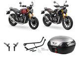 S48 Astra Silver Topbox Kit 400 SCRAMBLER X & SPEED 24-25 - T055S48BPSIL