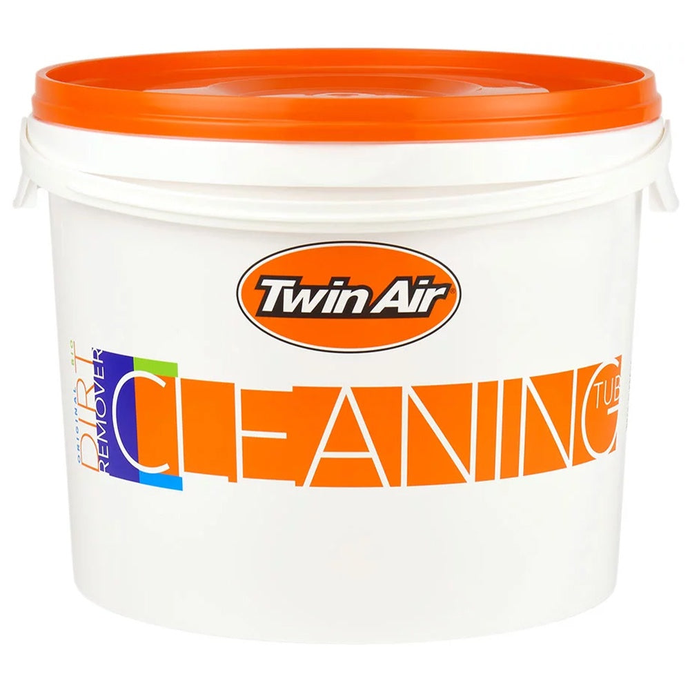 Twin Air Lubricants - Cleaning Tub, including Cages Orange + Black (10 Litre)