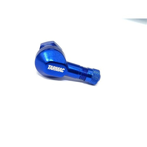 Tarmac Tubeless Valve Alloy 11.3mm Blue (Pair)