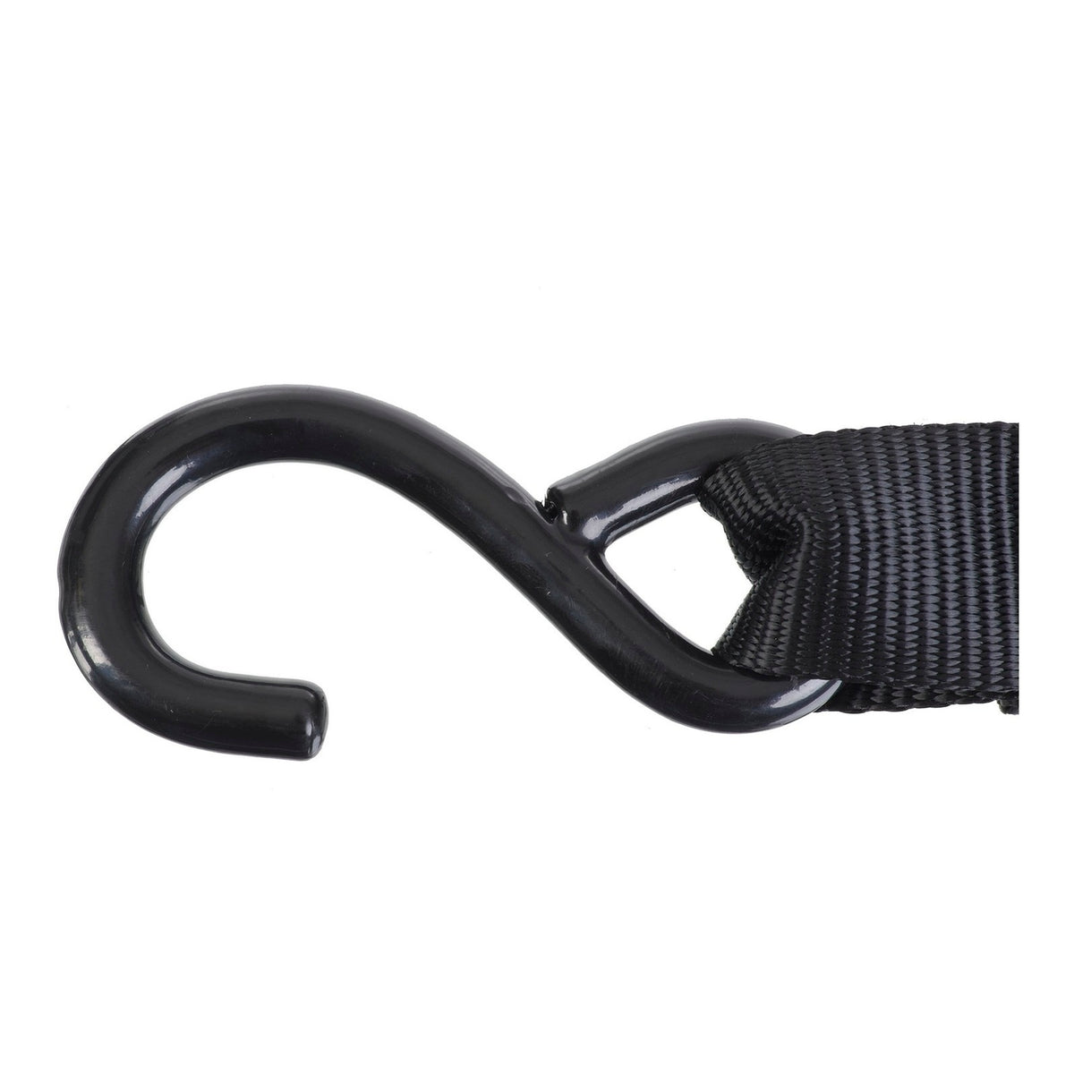 Whites Tie Downs 1 1/2in x 6ft - Black / Black