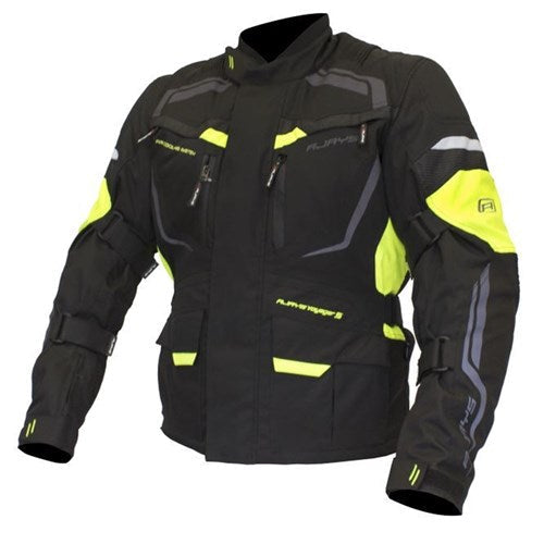 #Rjays Voyager V JKT Mens BLK/Hi Viz (S)