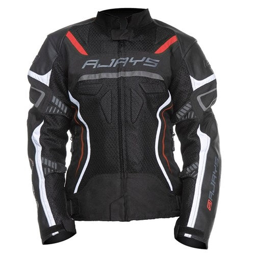 Rjays Air-Tech JKT BLK/WHT Ladies (08)