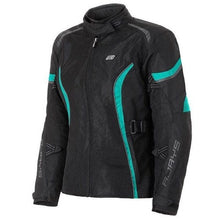 Rjays Athena Air JKT BLK/Aqua Ladies
