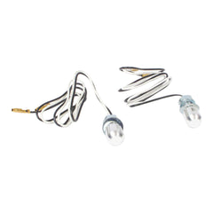 WHITES NUMBER PLATE LED BOLT LIGHT 13.5X12.8 SIL (Pair)