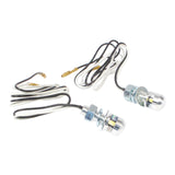 WHITES NUMBER PLATE LED BOLT LIGHT 13.5X12.8 SIL (Pair)