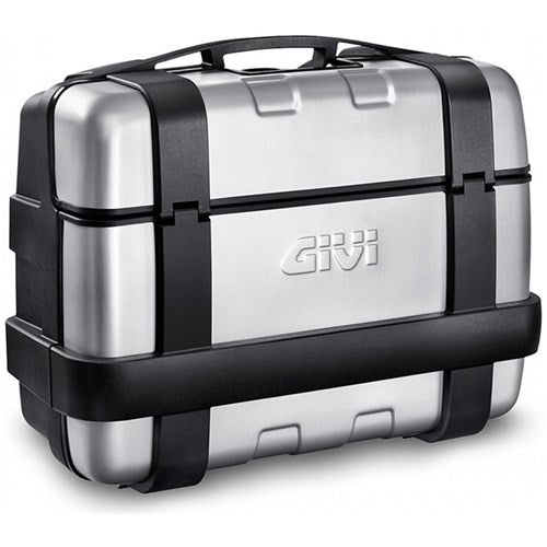 GIVI Trekker 33L Topcase/Pannier Silver (Single) Monokey