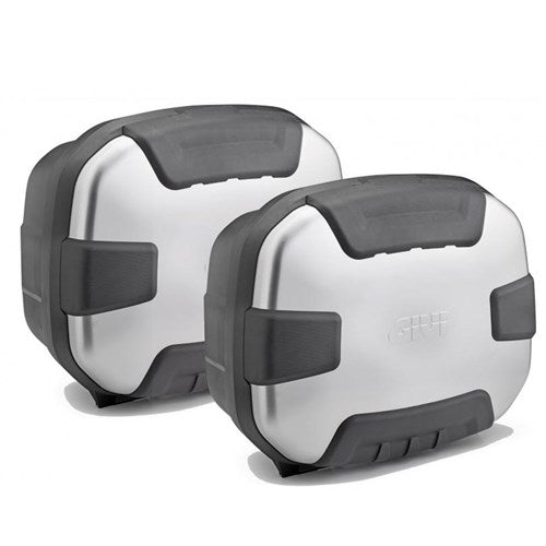 GIVI Trekker II 35L Panniers Silver (Pair) Monokey