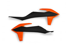 UFO KTM Radiator Covers EXC/EXC-F 20-21 OEM 21 BLK/Org