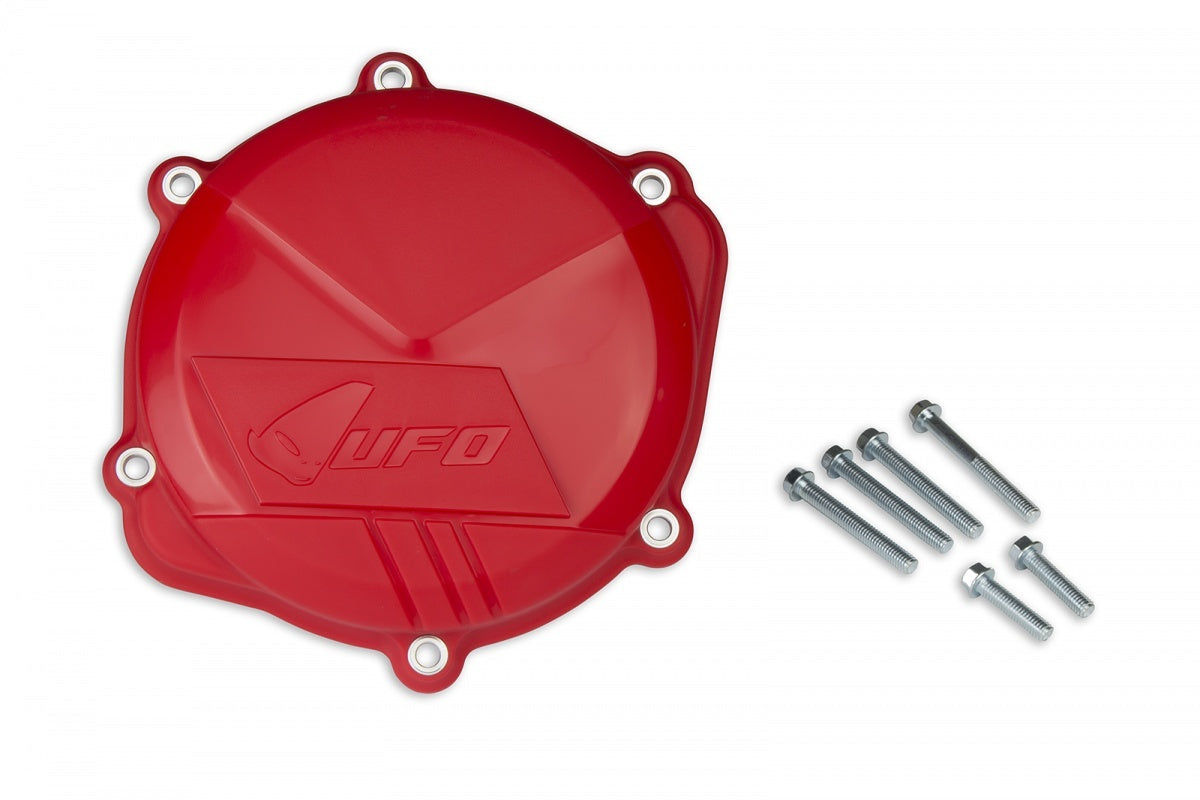 UFO Honda CRF250 18-21 Plastic Clutch Cover (Red)