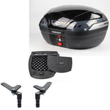 COOCASE S48 BLACK BASIC TOPBOX & UNI TBR30 **REQUIRED L BRACKETS TO BE FITTED** - UNIS48BPBLK