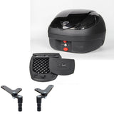 COOCASE V36 BLACK BASIC TOPBOX & UNI TBR30 **REQUIRED L BRACKETS FITTED** - UNIV36BPBLK