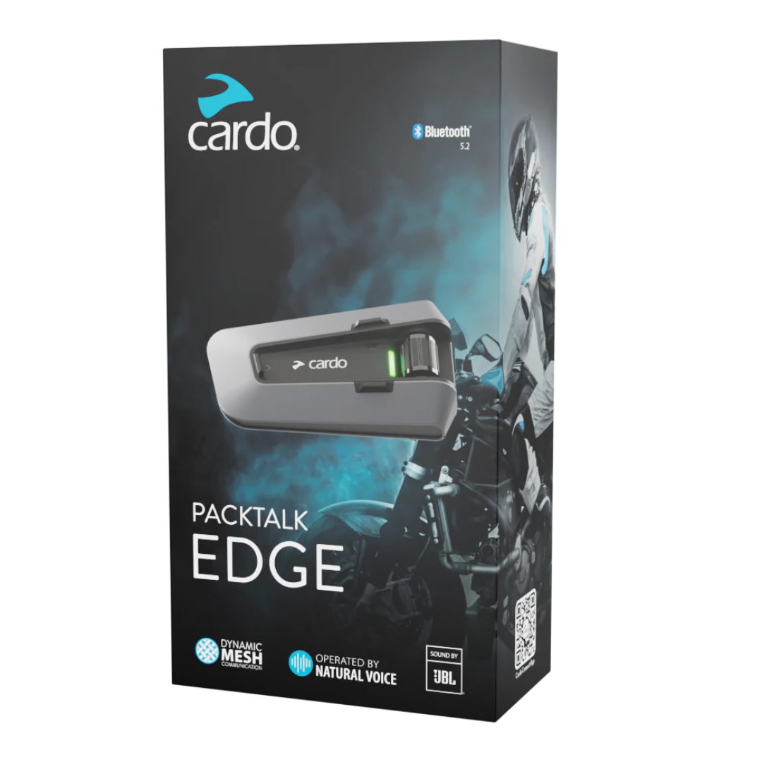 Cardo Packtalk Edge Motorcycle Mesh Intercom - Single - view 2