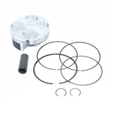 Vertex Forged Replica Piston kit; Kit includes: Piston, rings, pin, clips (Piston, Ring Set, & Circlips).Yamaha YZ250F 76.97MM 13.3:1 CR 2019