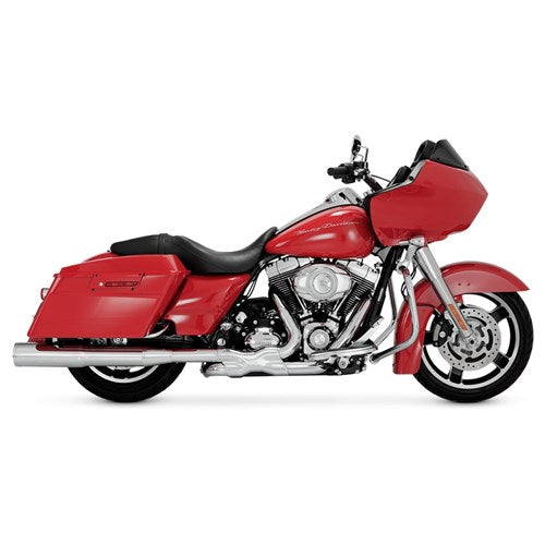 V&H Hi-Output Slip-ONS Chrome Touring 17-22