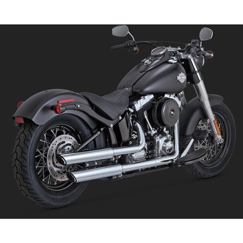 V&H Twin Slash 3IN Slip-On Softail 07-17 FLS/Flstn (Will Become V16341)