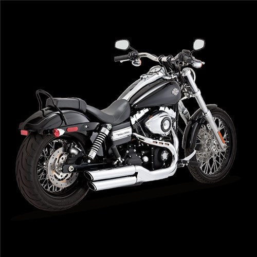 V&H Twin Slash 3IN Slip-On Dyna FXDF/Fxdwg 11-17