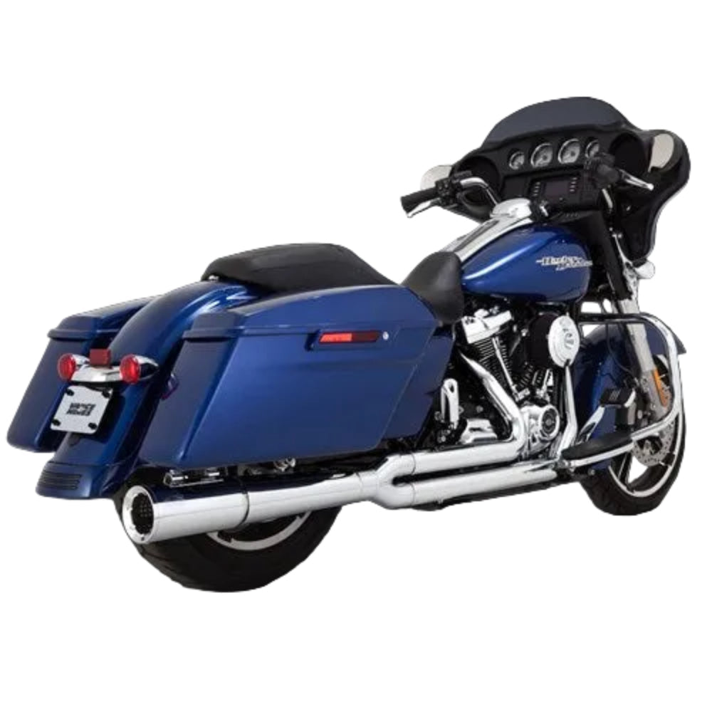 #USE V17583 - V & H PRO PIPE PCX CHROME TOURING 17-23