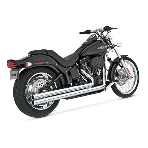 V&H Bigshots Long Softail 86-11 (86-06 Models NEED V16925 O2 Sensor Bungs)