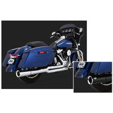 V&H COMPETITION BAFFLE PRO PIPE CHROME AND BLACK SYSTEMS