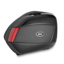 GIVI Side Cases (Pair) 35L Each Black/Red (Only for USE with PLX/PLXR Frames)