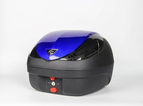 V36 WIZARD TOPBOX 36L BLUE LID WITH SMOKE REFLECTORS - V36BPBLU