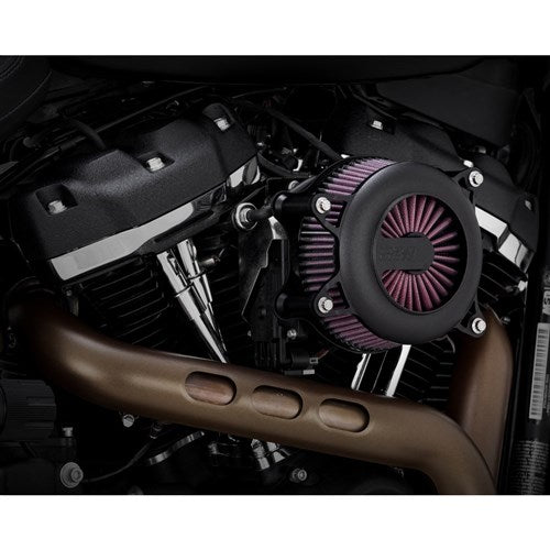 #V&H VO2 Rogue Air Intake Black Softail 18-22 (Will Become V40381)