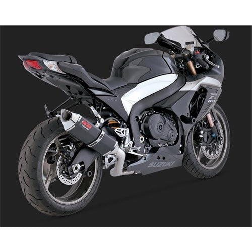 V&H CS1 Slip On BLK Suzuki GSXR1000 09-11