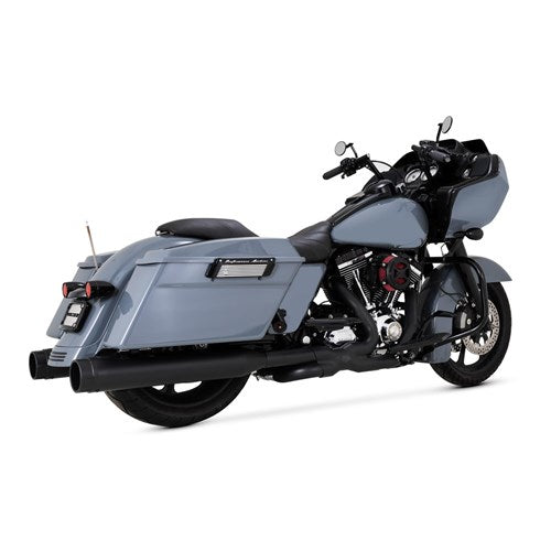 V&H Power Duals PCX Black Touring 17-24 (WAS V46871)