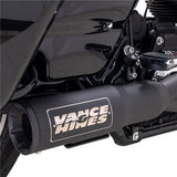 V&H HI-OUTPUT RR 2-1 PCX STAINLESS BLACK TOURING 17-23