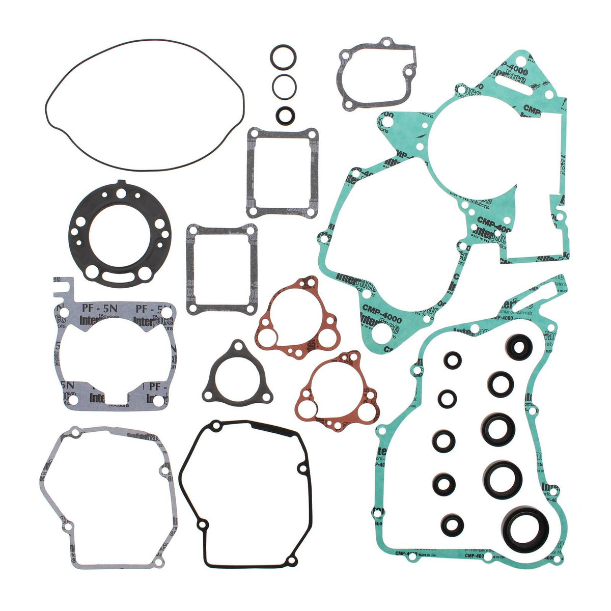 Vertex Complete Gasket Set with Oil Seals (811237)