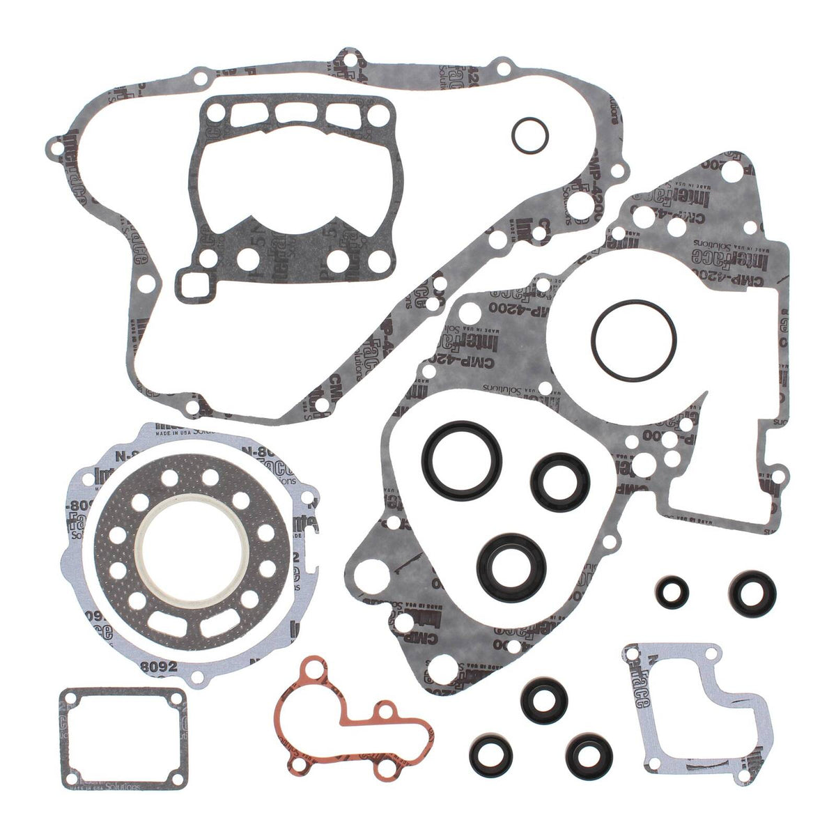Vertex Complete Gasket Set with Oil Seals (811502)