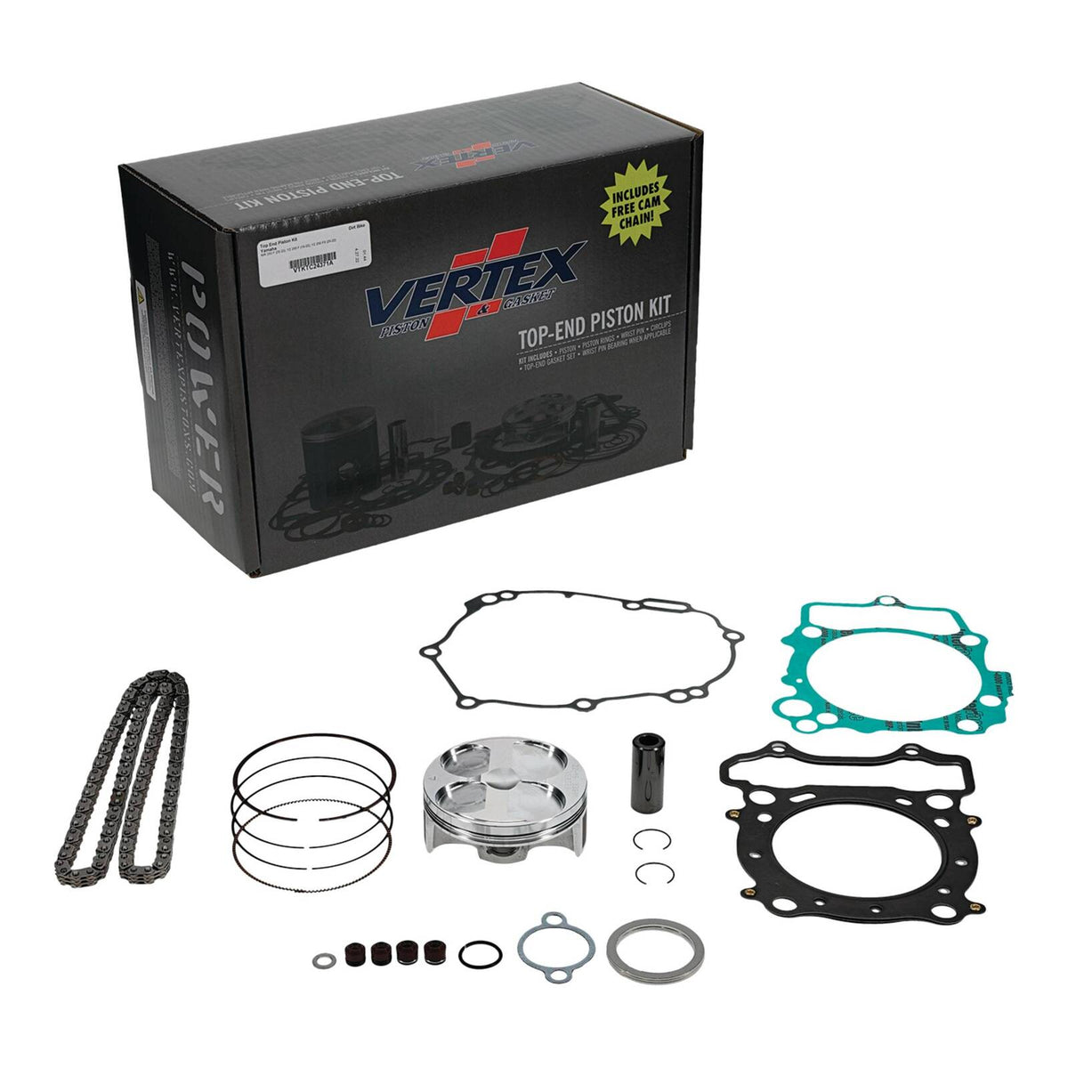 Vertex Top End Rebuild Kit - Forged Piston (A)
