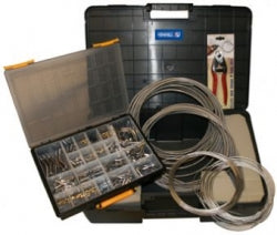 WORKSHOP BRAIDED CLUTCH/THROTTLE CABLE KIT - VWK018