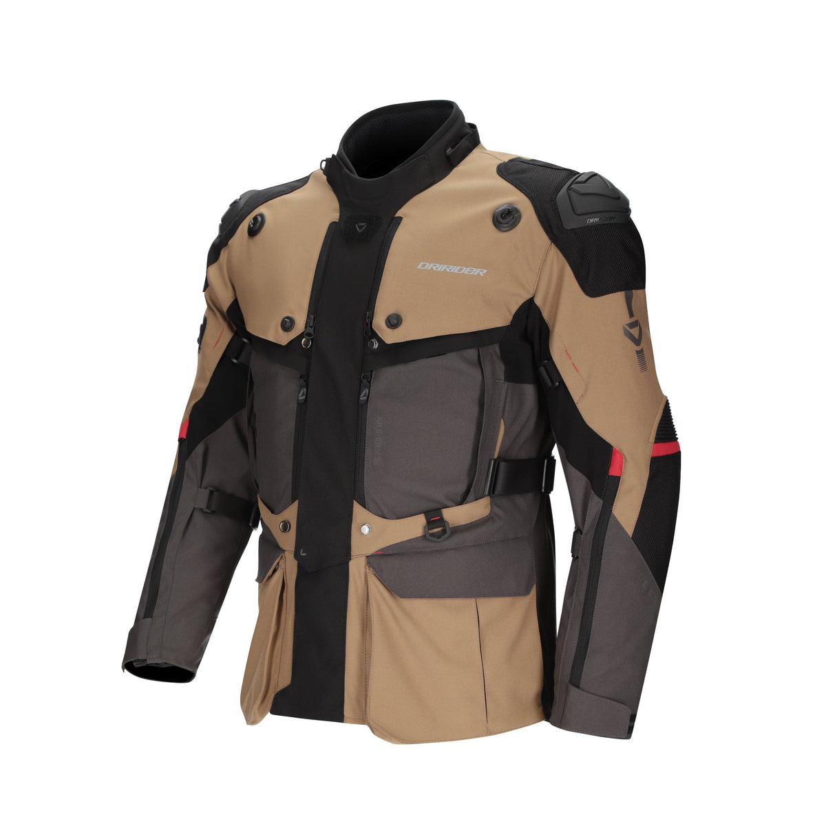 VORTEX ADVENTURE III JKT DK.GRY / BROWN / BLK