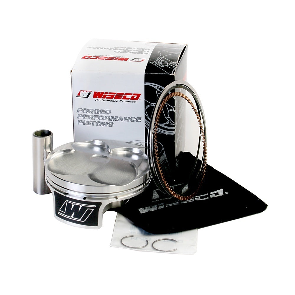 Wiseco Motorcycle Off Road, 4 Stroke Piston, Shelf Stock - Suzuki 2010 RMZ250 4vp Domed 13.4:1 CR