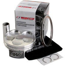 Wiseco Motorcycle Off Road, 4 Stroke Piston, Shelf Stock - Suzuki 08-10 RMZ450 4vp Domed 12.2:1 CR