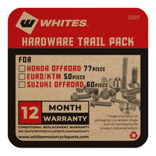 Whites Hardware Trail Pack - Suzuki Offroad 60PCS