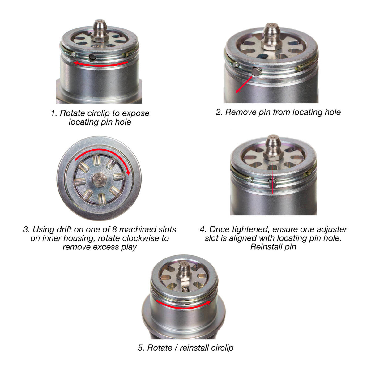Whites Ball Joint Plus - Heavy Duty Adjustable