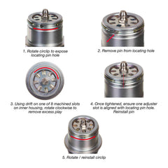 Whites Ball Joint Plus - Heavy Duty Adjustable