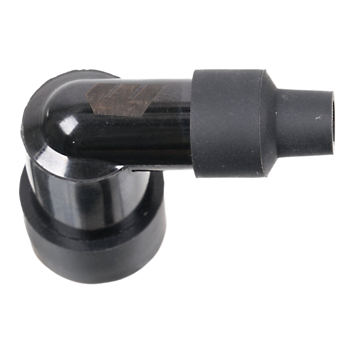 Whites Spark Plug Cap - Replaces LZFH - Right Angle - Black