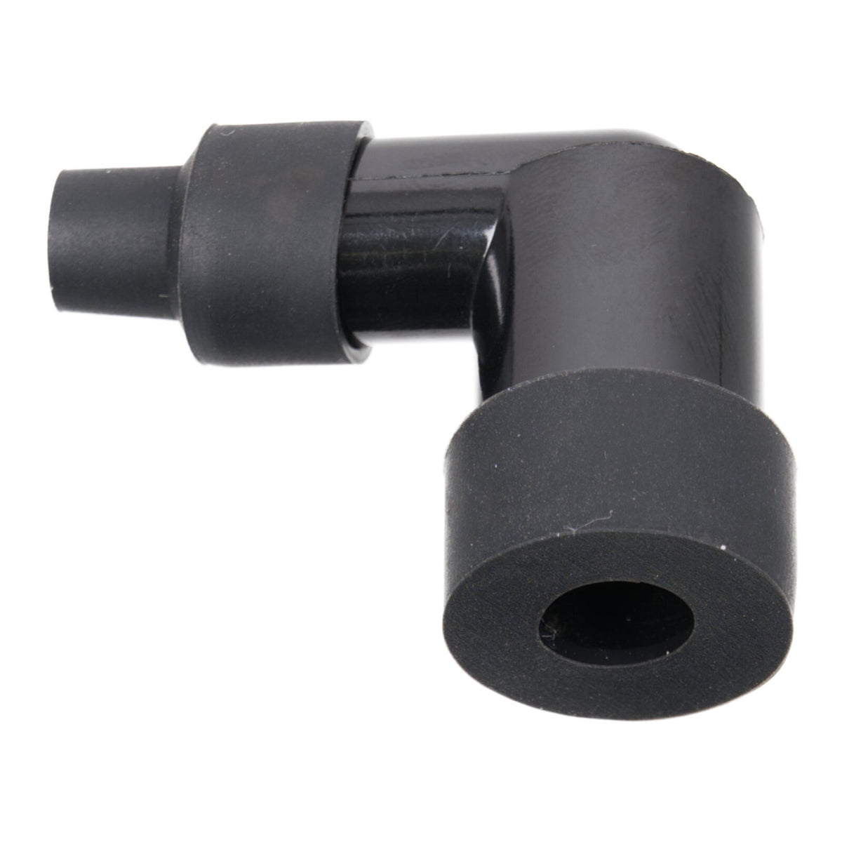 Whites Spark Plug Cap - Replaces LZFH - Right Angle - Black