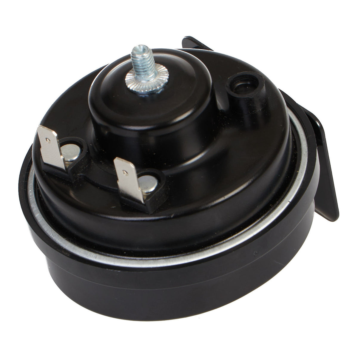 Whites Horn 12V Snail Horn (110dB/500Hz) 80mm Black