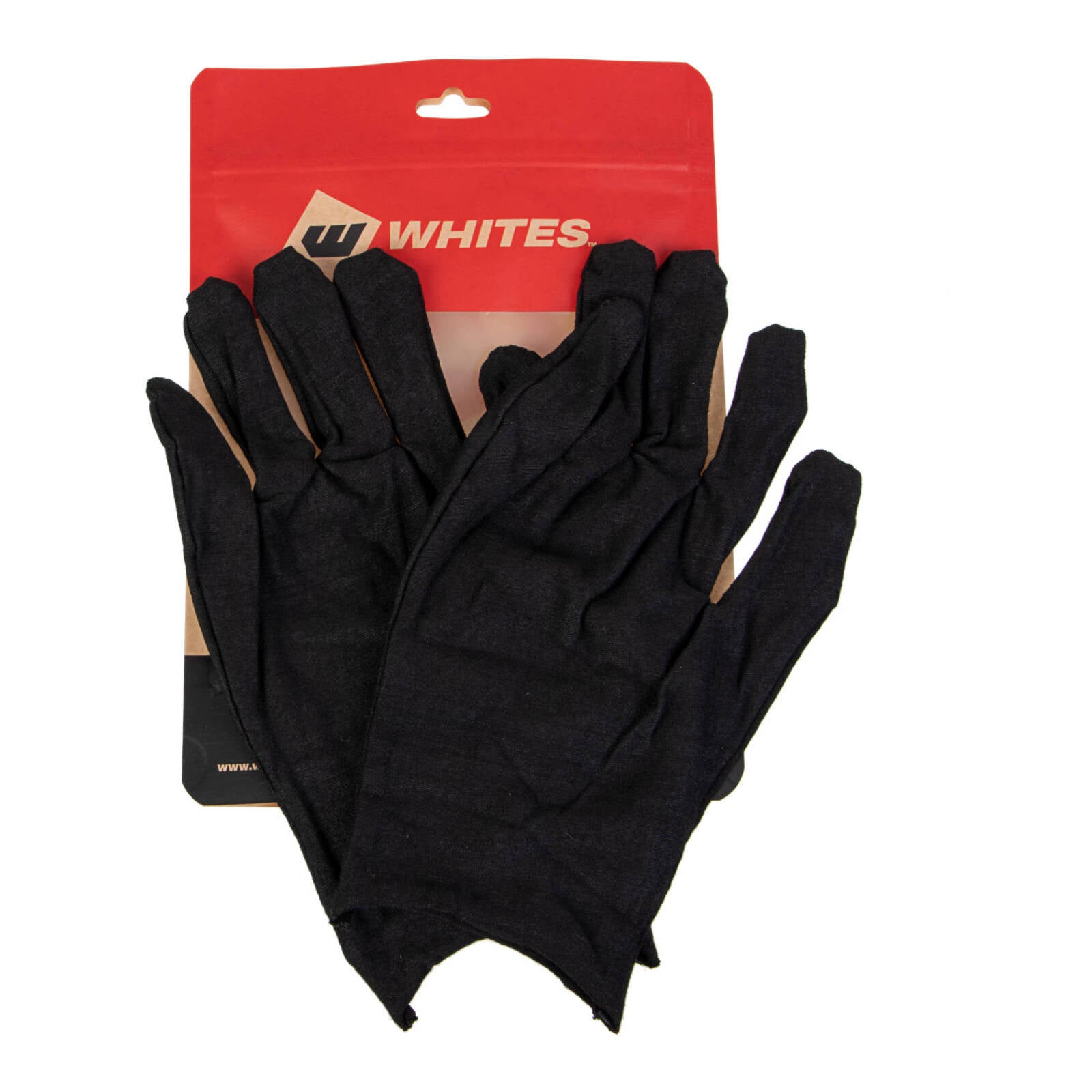 Whites Inner Gloves - 20G Heavy - Black - XL