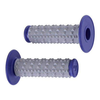 Whites MX Large Diamond Grip - Grey / Blue