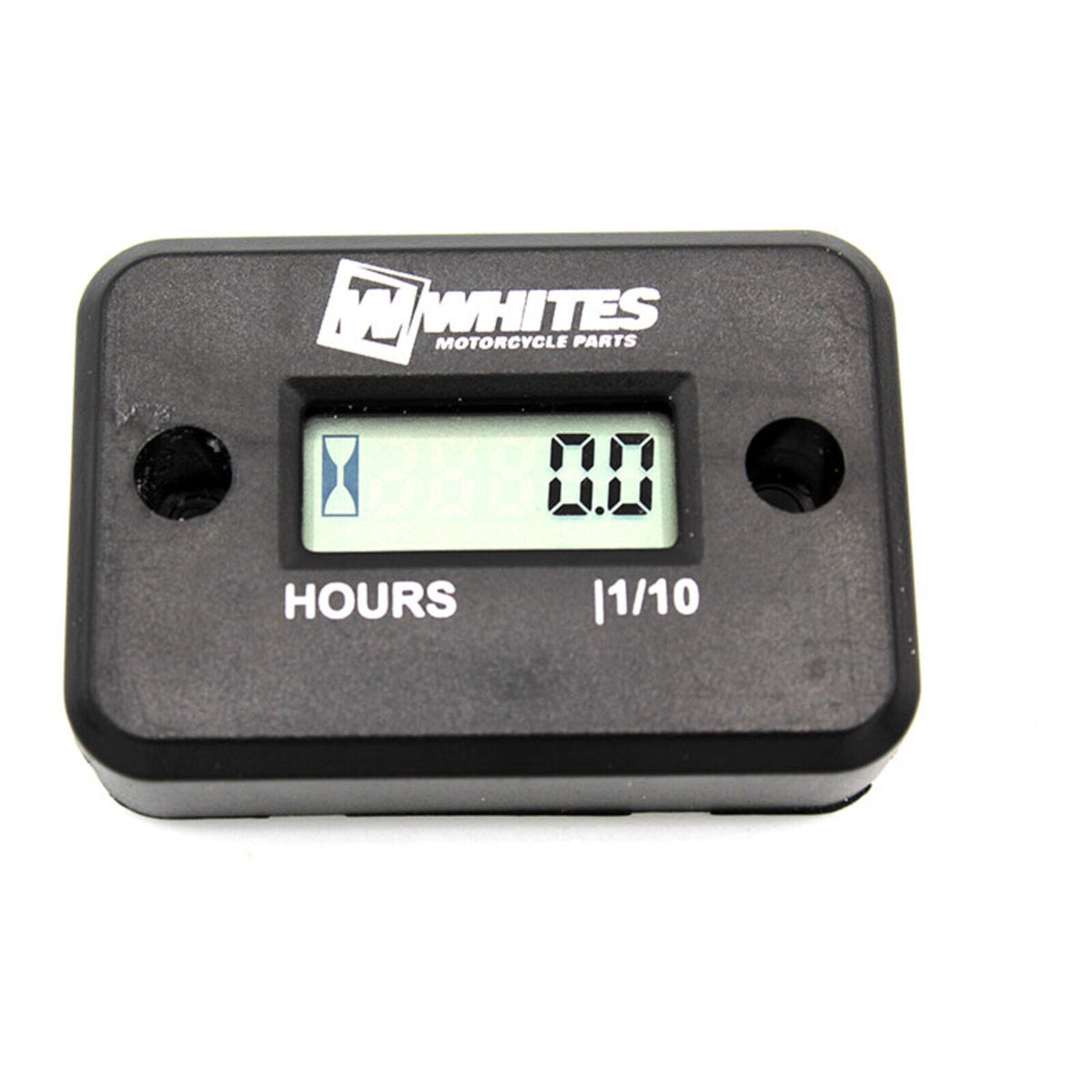 Whites Hour Meter - Black