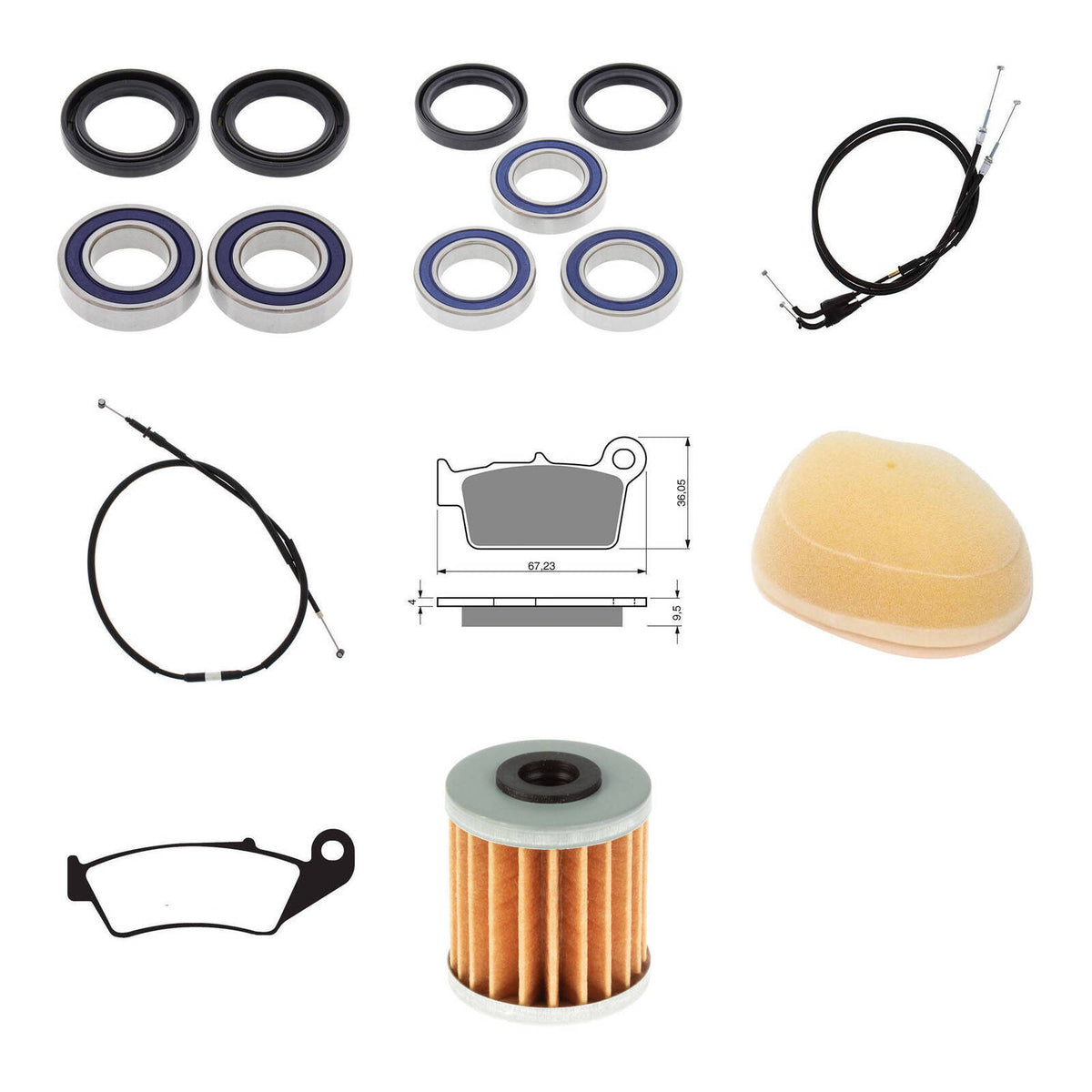 Offroad Refurb Kit - Kawasaki KX250F '20