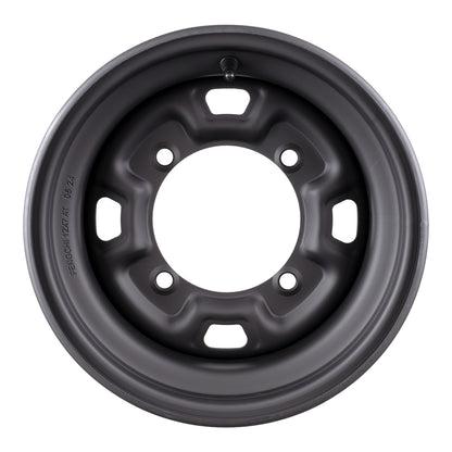 Whites ATV/UTV Steel Rim 12x7 Polaris Front & Rear 4/156 +12.7 - Black